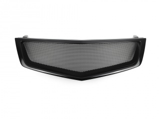 Решетка радиатора "Sport" (СЕТКА В КОМПЛЕКТЕ) var №1 Honda Accord 8 (VIII) / Acura TSX (CU/CW) (2008-2010) + УСТАНОВОЧНЫЙ КОМПЛЕКТ