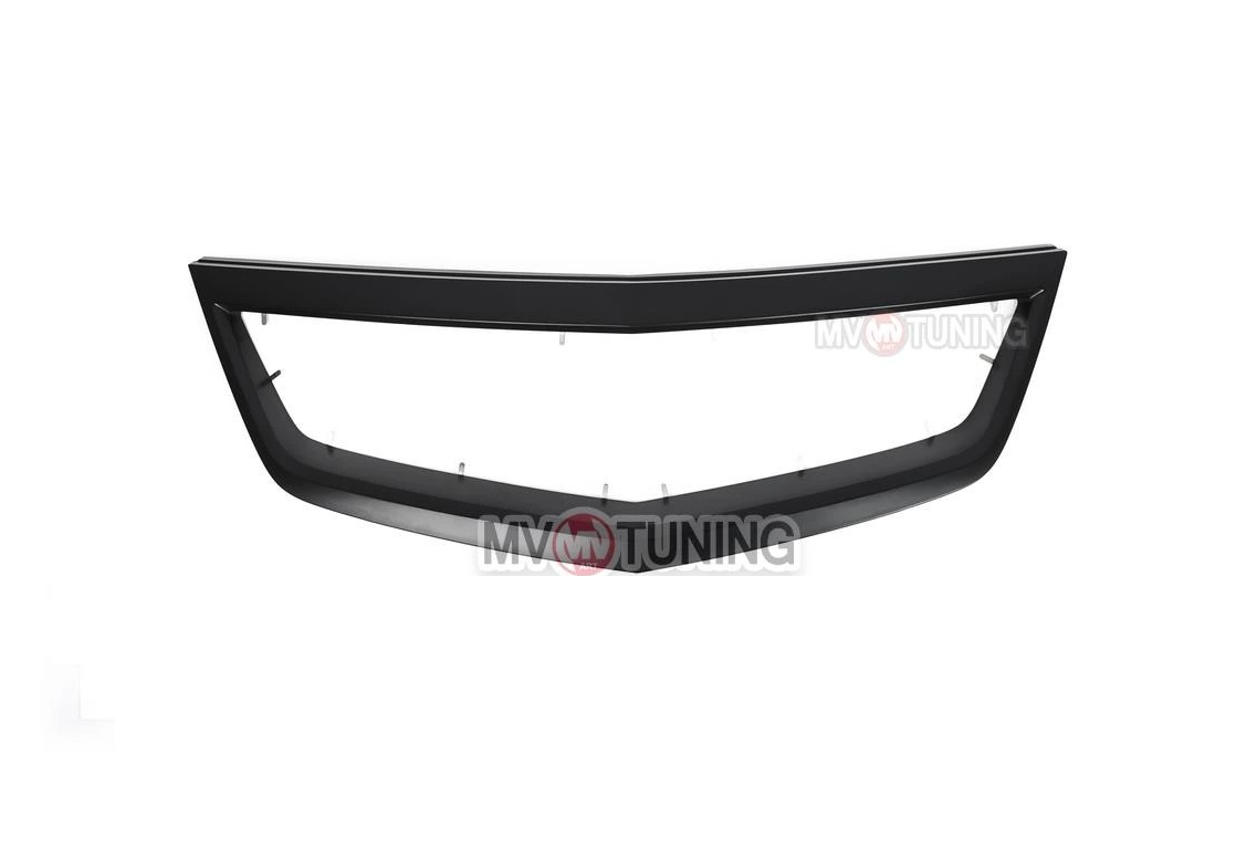 Решетка радиатора "SPORT" (БЕЗ СЕТКИ) var №1 Honda Accord 8 (VIII) / Acura TSX (CU/CW) (2011-2013) + УСТАНОВОЧНЫЙ КОМПЛЕКТ