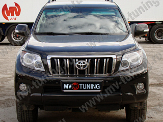 Реснички на фары в стиле JAOS Land Cruser LC Prado 150 (2009-2014) + УСТАНОВОЧНЫЙ КОМПЛЕКТ