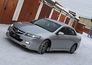 Юбка переднего бампера Mugen Style (рестайл) для Honda Accord 7 (VII) / ACURA TSX (2006-2008)