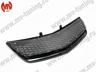 Решетка радиатора "SPORT" (СЕТКА В КОМПЛЕКТЕ) var №3 Honda Accord 8 (VIII) / Acura TSX (CU/CW) (2011-2013) + УСТАНОВОЧНЫЙ КОМПЛЕКТ