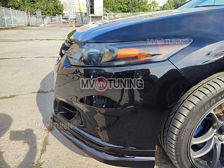 Бампер передний "Modulo Style" Honda Accord 8 (VIII) / Acura TSX (CU/CW) (2008-2013) + УСТАНОВОЧНЫЙ КОМПЛЕКТ