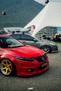 Капот пластиковый var №3 "Agressive Air " Honda Accord 8(VIII) / Acura TSX (CU/CW) (2008-2013)