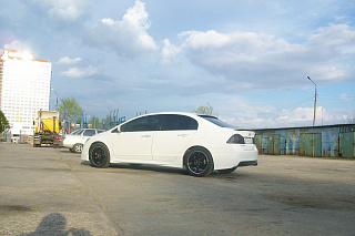 Спойлер лип Honda Civic 4D (2006-2012) + УСТАНОВОЧНЫЙ КОМПЛЕКТ