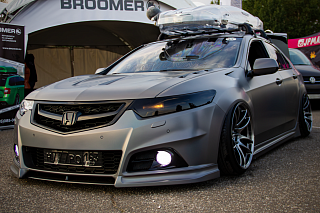 Накладки на фары Honda Accord  (2008-2010) Light Smoke