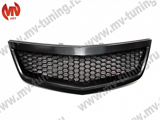 Решетка радиатора "SPORT" (СЕТКА В КОМПЛЕКТЕ) var №3 Honda Accord 8 (VIII) / Acura TSX (CU/CW) (2011-2013) + УСТАНОВОЧНЫЙ КОМПЛЕКТ
