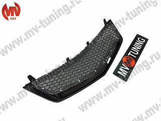 Решетка радиатора "Sport" (СЕТКА В КОМПЛЕКТЕ) var №4 Honda Accord 8 (VIII) / Acura TSX(CU/CW)  (2008-2010) + УСТАНОВОЧНЫЙ КОМПЛЕКТ