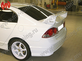 Спойлер "Mugen Style" Honda Civic 4D (2006-2012)