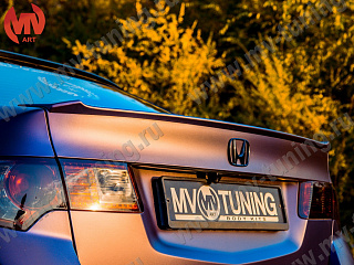 Спойлер лип на крышку багажника Honda Accord 8 (VIII) / Acura TSX (CU) (2008-2013) + УСТАНОВОЧНЫЙ КОМПЛЕКТ