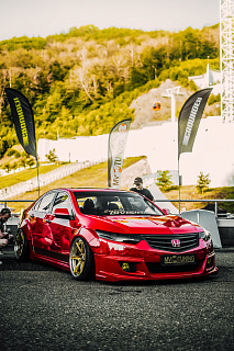 Капот пластиковый var №2 "Agressive Sport" Honda Accord VIII / Acura TSX (CU/CW) (2008-2013)