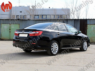 Спойлер лип Toyota Camry V 50 / 55 (2012 - 2017) + УСТАНОВОЧНЫЙ КОМПЛЕКТ