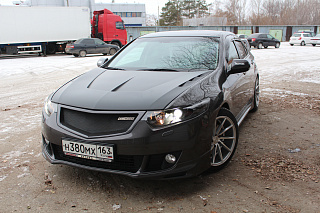 Капот пластиковый var №3 "Agressive Air " Honda Accord 8(VIII) / Acura TSX (CU/CW) (2008-2013)