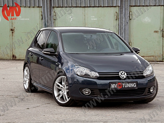 Пороги R-Line VW Golf VI (2008-2012) + УСТАНОВОЧНЫЙ КОМПЛЕКТ