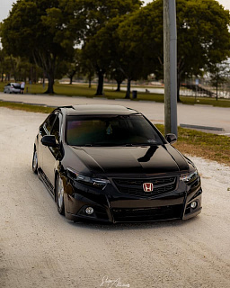 Решетка радиатора "Modulo Style" var №5 Honda Accord 8 (VIII) / Acura TSX(CU/CW) (2008-2010) + УСТАНОВОЧНЫЙ КОМПЛЕКТ