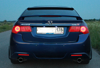 Спойлер "Sport" Honda Accord 8 (VIII) / Acura TSX (CU) (2008-2013)