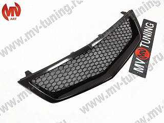 Решетка радиатора "Sport" (БЕЗ МЕТ СЕТКИ) var №4 Honda Accord 8 (VIII) / Acura TSX(CU/CW)  (2008-2010) + УСТАНОВОЧНЫЙ КОМПЛЕКТ