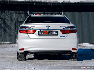 Спойлер лип Toyota Camry V 55 (2014 - 2017) + УСТАНОВОЧНЫЙ КОМПЛЕКТ