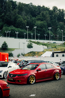 Капот пластиковый var №2 "Agressive Sport" Honda Accord VIII / Acura TSX (CU/CW) (2008-2013)