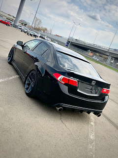 Спойлер лип на крышку багажника Honda Accord 8 (VIII) / Acura TSX (CU) (2008-2013) + УСТАНОВОЧНЫЙ КОМПЛЕКТ