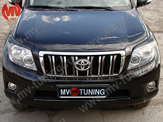 Реснички на фары в стиле JAOS Land Cruser LC Prado 150 (2009-2014) + УСТАНОВОЧНЫЙ КОМПЛЕКТ