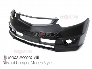 Бампер передний "Mugen Style" Honda Accord 8 (VIII) / Acura TSX (CU/CW) (2008-2013)