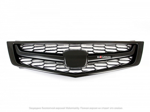 Решетка радиатора "Modulo Style" var №5 Honda Accord 8 (VIII) / Acura TSX(CU/CW) (2008-2010) + УСТАНОВОЧНЫЙ КОМПЛЕКТ
