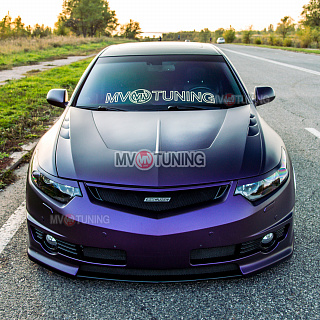 Капот пластиковый var №1 "Agressive Waterproof" Honda Accord 8(VIII) / Acura TSX (CU/CW) (2008-2013)