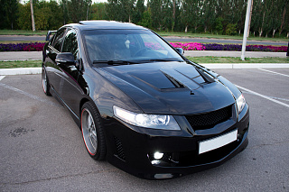 Капот пластиковый "Agressive" Honda Accord 7(VII) / Acura TSX (2004-2008