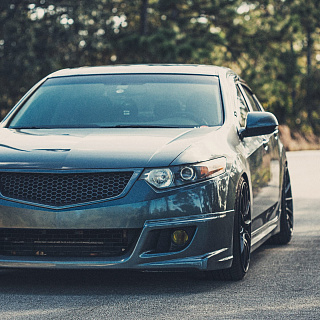 Комплект обвеса Mugen Style для дорестайлинга Honda Accord 8 (VIII) / Acura TSX (CU) (2008-2010) + установочный комплект