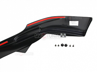 Юбка переднего бампера Type-S Honda Accord 8(VIII) / Acura TSX (CU/CW) (2008-2010) + установочный комплект