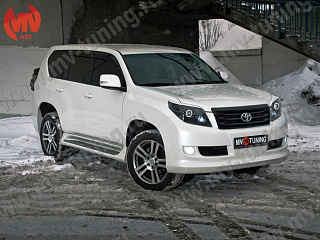 Решетка радиатора в стиле ELFORD  var №2 Toyota LC 150 Prado (2009-2014)