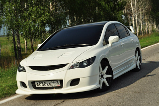 Капот "Type-R Style" Honda Civic 4D (2006-2012)