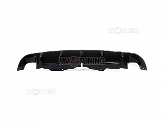Диффузор с килями заднего бампера Honda Accord 8 (VIII) / Acura TSX (CU) (2008-2013) + УСТАНОВОЧНЫЙ КОМПЛЕКТ