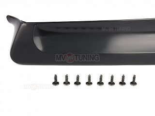 Юбка переднего бампера Modulo Honda Accord 8 (VIII) / Acura TSX (CU/CW) (2008-2013) + УСТАНОВОЧНЫЙ КОМПЛЕКТ