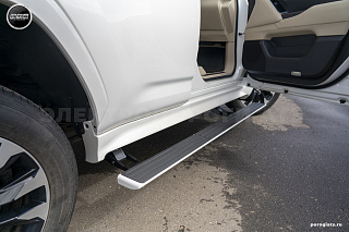 Электрические Пороги ATS для Toyota Land Cruiser LC300 (white)