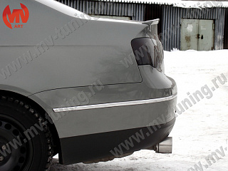 Лип спойлер VW Passat B6 (2005-2010) + УСТАНОВОЧНЫЙ КОМПЛЕКТ