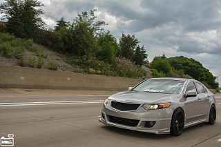 Комплект обвеса Mugen Style для дорестайлинга Honda Accord 8 (VIII) / Acura TSX (CU) (2008-2010) + установочный комплект
