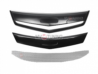 Вставка "Mugen Style" в оригинальную решетку радиатора Нonda Accord 8 (VIII) / Acura TSX (CU/CW) (2008-2010)