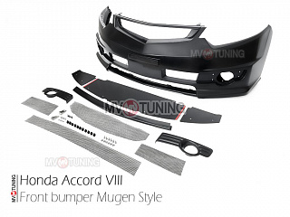 Бампер передний "Mugen Style" Honda Accord 8 (VIII) / Acura TSX (CU/CW) (2008-2013)