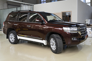 Электрические Пороги ATS для Toyota Land Cruiser LC200 (только в комплекте с юбкой)