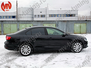 Козырек на заднее стекло VW Jetta 6 VI (2010 - 2018) + УСТАНОВОЧНЫЙ КОМПЛЕКТ