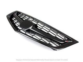 Updated, Обновленная версия! Решетка радиатора "Modulo Style" var №5 Honda Accord 8 (VIII) / Acura TSX(CU/CW) (2008-2010) Updated + УСТАНОВОЧНЫЙ КОМПЛЕКТ
