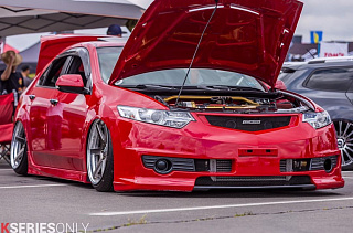 Капот пластиковый var №3 "Agressive Air " Honda Accord 8(VIII) / Acura TSX (CU/CW) (2008-2013)