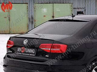 Козырек на заднее стекло VW Jetta 6 VI (2010 - 2018) + УСТАНОВОЧНЫЙ КОМПЛЕКТ