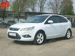 Реснички на фары широкие var №2 Ford Focus 2 (2008-2011)  + УСТАНОВОЧНЫЙ КОМПЛЕКТ