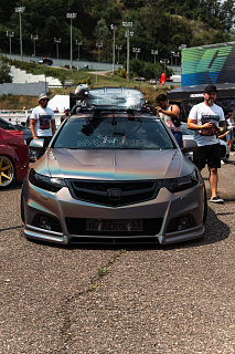 Накладки на фары Honda Accord  (2008-2010) Dark Smoke