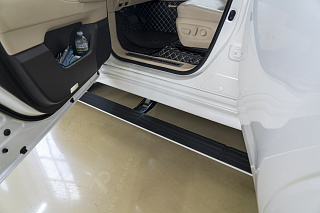 Электрические Пороги ATS для Toyota Land Cruiser LC300 (white)