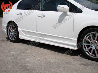 Пороги INGS Extreem Honda Civic 4D (2006-2012)
