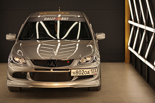 Крепление гос. номера в стиле EVO Mitsubishi Lancer IX (2003-2009)