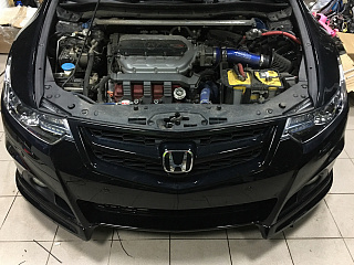 Решетка радиатора "Modulo Style" var №5 Honda Accord 8 (VIII) / Acura TSX(CU/CW) (2008-2010) + УСТАНОВОЧНЫЙ КОМПЛЕКТ